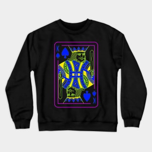 King of Spades Bright Mode Crewneck Sweatshirt